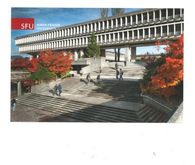 Postcard SFU Campus View