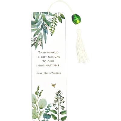 Bookmark Beaded Eucalyptus