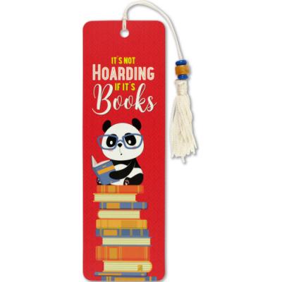 Bookmark Beaded It's Not Hoarding